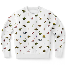 Load image into Gallery viewer, Personalized Jurassic Pixels Sweatshirt