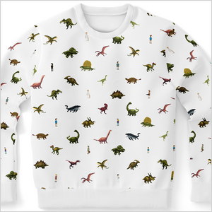 Personalized Jurassic Pixels Sweatshirt