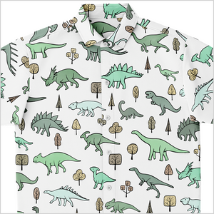 Personalized Dinodyssey Button-Up Shirt