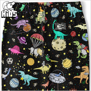 Personalized Interstellar Dinos Youth Sweatpants