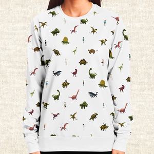 Personalized Jurassic Pixels Sweatshirt