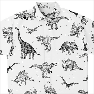Personalized Dinoriffic Button-Up Shirt