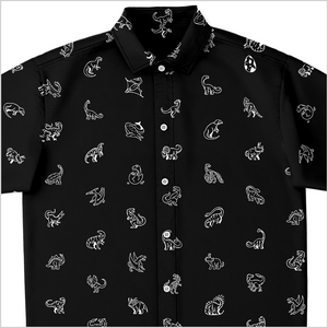 Personalized Dicons Button-Up Shirt
