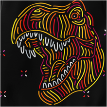 Load image into Gallery viewer, Personalized Dino Glitz Sweatshirt