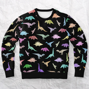 Personalized Dinorigami Sweatshirt