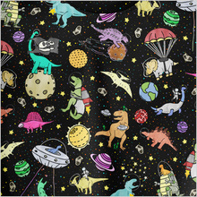 Load image into Gallery viewer, Personalized Interstellar Dinos Youth Sweatshirt