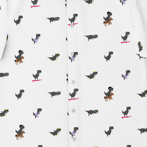 Personalized Olympian Rex Button-Up Shirt