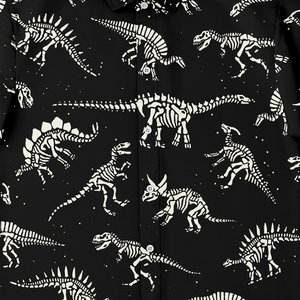 Personalized Diggin' Dinos Button-Up Shirt