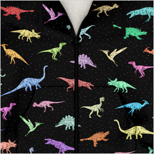 Load image into Gallery viewer, Personalized Dinomite Zip-Up Hoodie