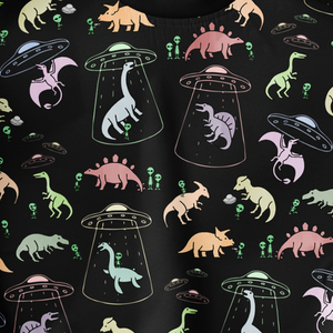 Personalized Dino Abduction Youth Sweatshirt