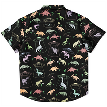 Load image into Gallery viewer, Personalized Dino Abduction Youth Button-Up Shirt