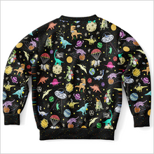 Load image into Gallery viewer, Personalized Interstellar Dinos Youth Sweatshirt
