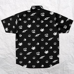 Personalized Death & Dinos Button-Up Shirt