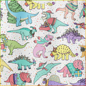 Personalized Jolly Dinos Christmas Sweatshirt