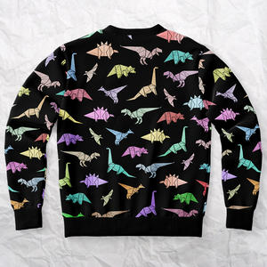 Personalized Dinorigami Sweatshirt