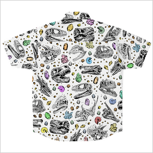 Personalized Dino Relics Button-Up Shirt