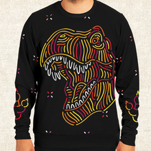 Load image into Gallery viewer, Personalized Dino Glitz Sweatshirt
