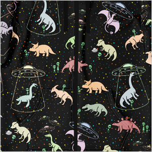 Personalized Dino Abduction Jumpsuit