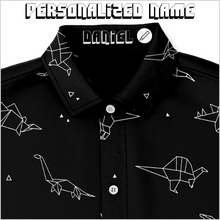Load image into Gallery viewer, Personalized Dinogons Button-Up Shirt