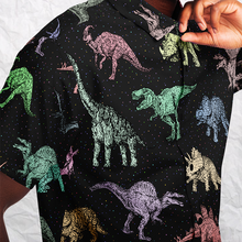 Load image into Gallery viewer, Personalized Dinotastic Button-Up Shirt