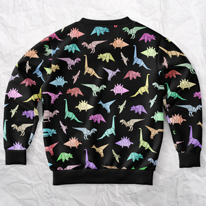 Personalized Dinorigami Youth Sweatshirt