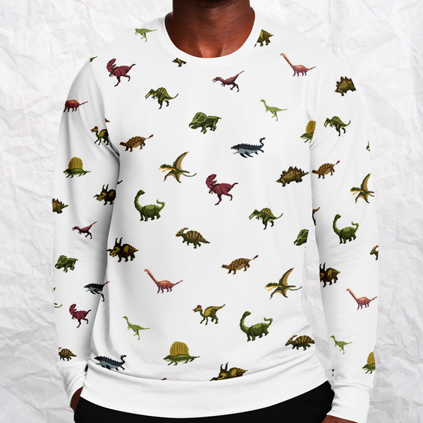 Personalized Pixelsaurs Sweatshirt