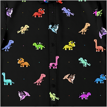Load image into Gallery viewer, Personalized Digi Dinos Button-Up Shirt