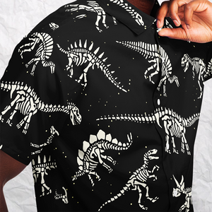 Personalized Diggin' Dinos Button-Up Shirt