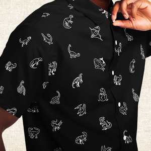 Personalized Dicons Button-Up Shirt