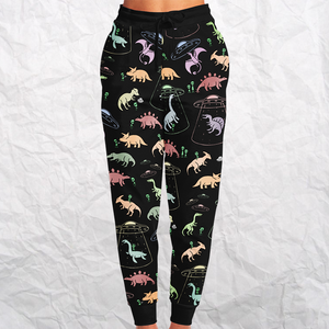 Personalized Dino Abduction Sweatpants