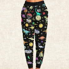 Load image into Gallery viewer, Personalized Interstellar Dinos Sweatpants
