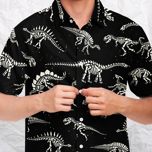Personalized Diggin' Dinos Button-Up Shirt