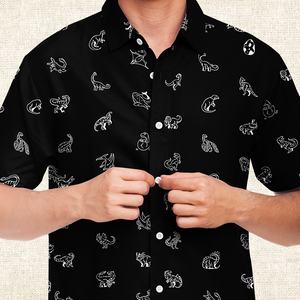 Personalized Dicons Button-Up Shirt