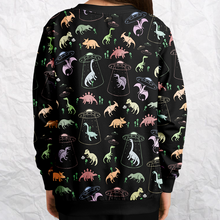 Load image into Gallery viewer, Personalized Dino Abduction Youth Sweatshirt