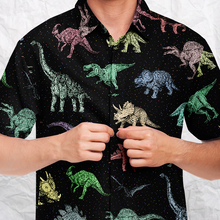 Load image into Gallery viewer, Personalized Dinotastic Button-Up Shirt