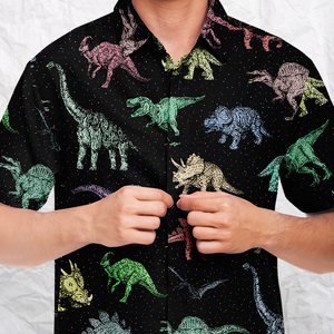 Personalized Dinotastic Button-Up Shirt