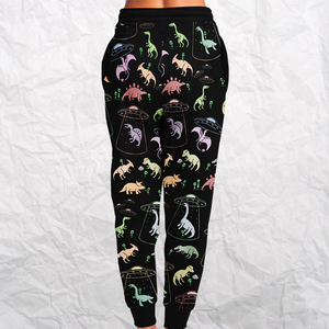 Personalized Dino Abduction Sweatpants