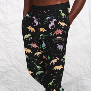 Personalized Dino Abduction Sweatpants