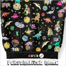 Load image into Gallery viewer, Personalized Interstellar Dinos Youth Sweatshirt