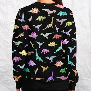 Personalized Dinorigami Sweatshirt