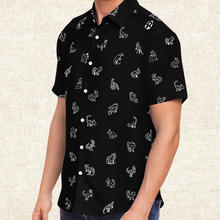 Load image into Gallery viewer, Personalized Dicons Button-Up Shirt