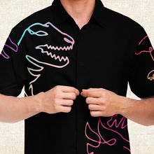 Load image into Gallery viewer, Personalized Dino Dazzle Button-Up Shirt