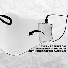 Load image into Gallery viewer, Personalized Three Horned Fossil Face Mask